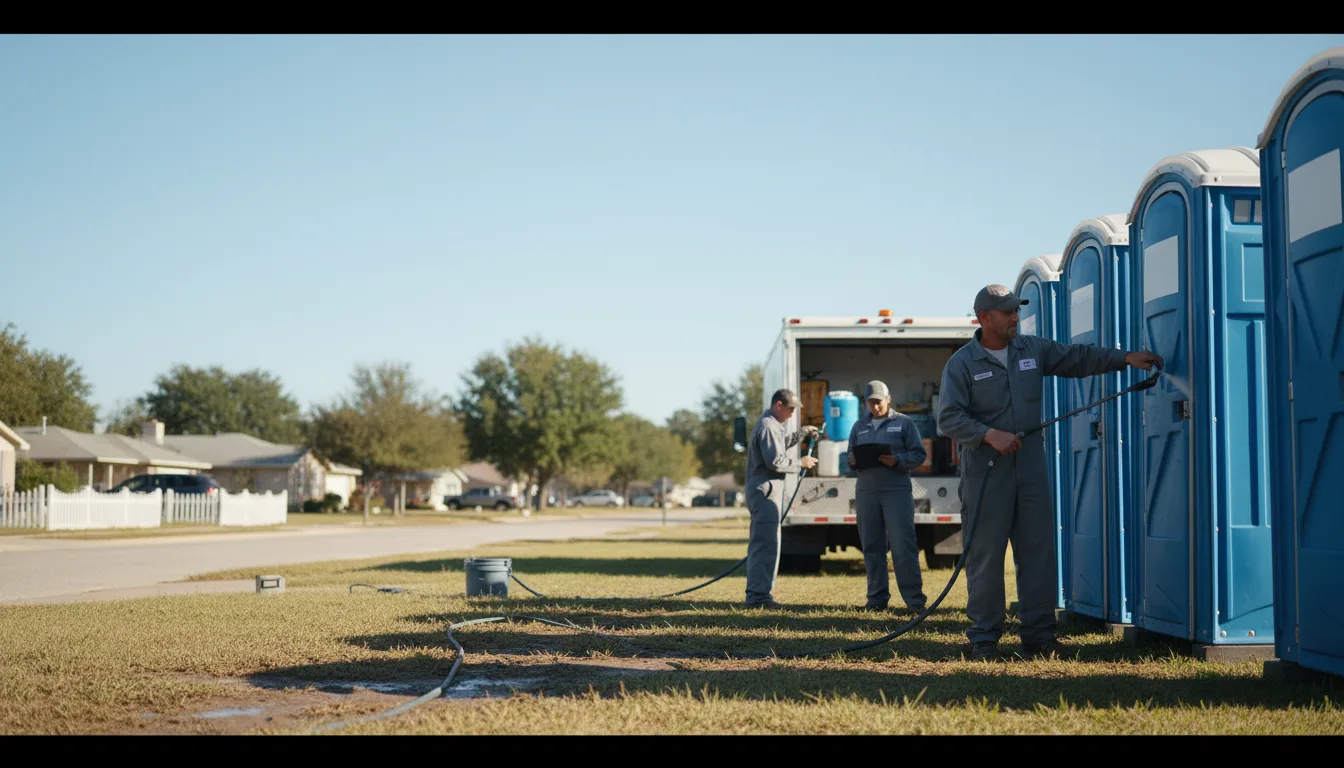 Long-Term Portable Toilet Rental in Perry, OK near me